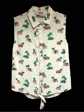 Tu vintage 🌲 🚗 tied top